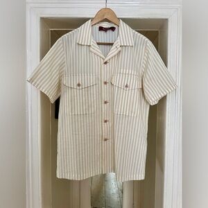 Sies Marjan Men’s Dean Striped Shirt sz M